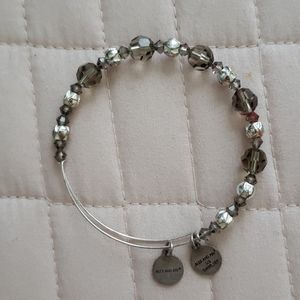 Alex and Ani Beaded Iridescent Bangle Bracelet